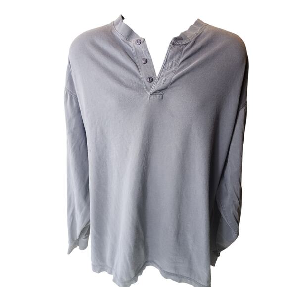 Cabelas Henley Shirt Outdoor Men 3XL Long Sleeve Top Hunting Fishing Hiking Work - Picture 3 of 16